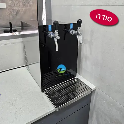 משקור / בנק מים עם סודה - שני ברז 160 ליטר